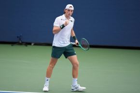 Ignacio Buse debutó con triunfo en el US Open. 