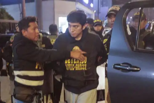 Alias Jhonsson Pulpo, cabecilla de la organización criminal Los Pulpos: ANDINA/Vidal Tarqui