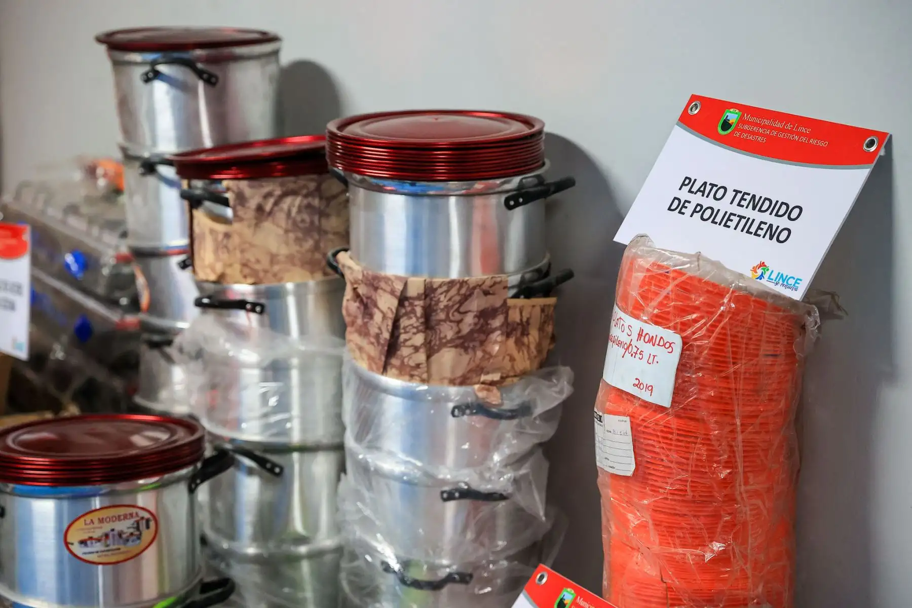 La Municipalidad de Lince inauguró su segundo Almacén Adelantado de Bienes de Ayuda Humanitaria, que contará inicialmente con kits destinados a brindar atención inmediata a familias afectadas o damnificadas ante una emergencia o desastre. Foto: ANDINA/Braian Reyna.