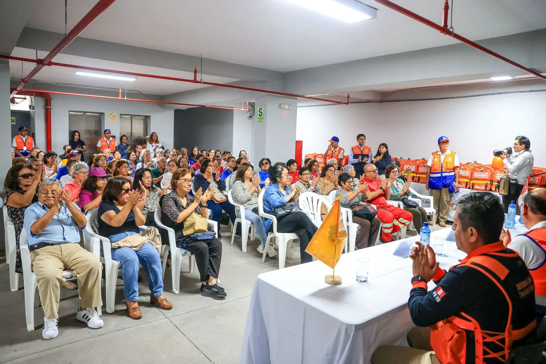 La Municipalidad de Lince inauguró su segundo Almacén Adelantado de Bienes de Ayuda Humanitaria, que contará inicialmente con kits destinados a brindar atención inmediata a familias afectadas o damnificadas ante una emergencia o desastre. Foto: ANDINA/Braian Reyna.