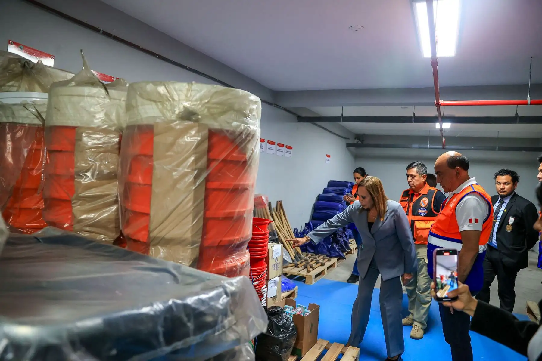 La Municipalidad de Lince inauguró su segundo Almacén Adelantado de Bienes de Ayuda Humanitaria, que contará inicialmente con kits destinados a brindar atención inmediata a familias afectadas o damnificadas ante una emergencia o desastre. Foto: ANDINA/Braian Reyna.