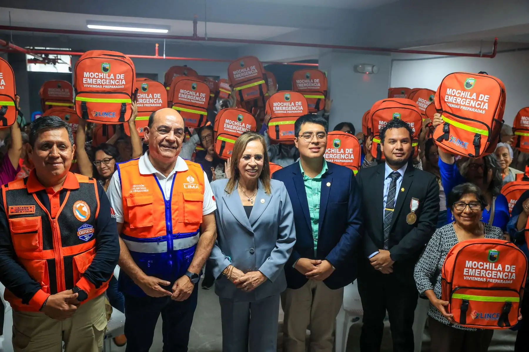 La Municipalidad de Lince inauguró su segundo Almacén Adelantado de Bienes de Ayuda Humanitaria, que contará inicialmente con kits destinados a brindar atención inmediata a familias afectadas o damnificadas ante una emergencia o desastre. Foto: ANDINA/Braian Reyna.