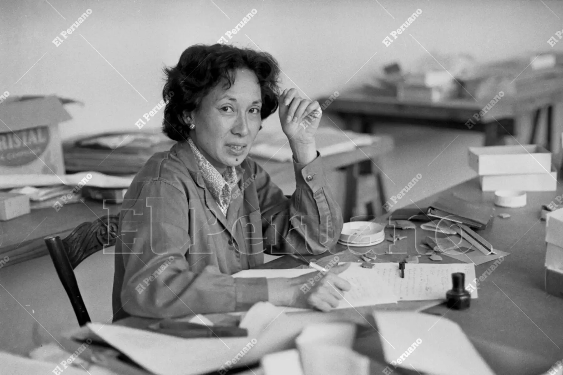 La destacada arqueóloga, investigadora y académica peruana Rosa Eloida Fung Pineda falleció, informó el Ministerio de Cultura. Nacida en Casma, Áncash, obtuvo el grado de Doctora en Arqueología por la Universidad Nacional Mayor de San Marcos (UNMSM), donde desarrolló gran parte de su trayectoria profesional. Foto: Archivo Histórico de El Peruano / Virgilio Molero