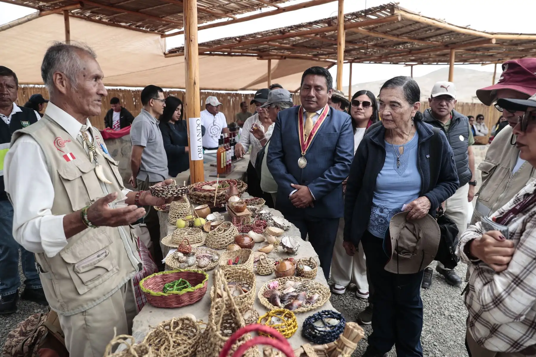 La directora de la Zona Arqueológica Caral, Dra. Ruth Shady Solís, participó en el Vichama Raymi 2026, que se realizó el sábado 5 de setiembre para conmemorar el 19 aniversario del inicio de investigaciones en el Sitio Arqueológico Vichama, ubicado en el distrito de Végueta, provincia de Huaura, región Lima. Estuvo acompañada de su equipo de arqueólogos, representantes del Ministerio de Cultura, de la Universidad San Marcos y autoridades locales. Foto: ANDINA/Daniel Bracamonte