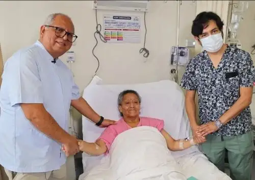 ¡Hazaña médica! Extraen tumor de 30 cm y cinco kilos en Hospital de Lima Este-Vitarte. Foto: ANDINA/Difusión.