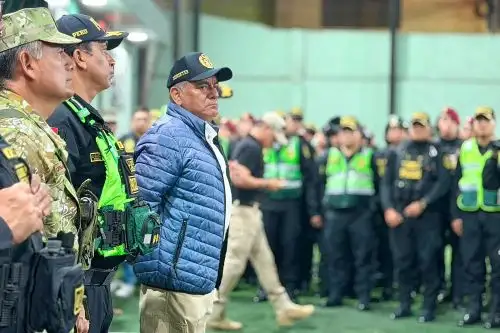Ministro del Interior lideró operativo con despliegue de 540 policías y militares en Lima . Foto: ANDINA/Difusión.
