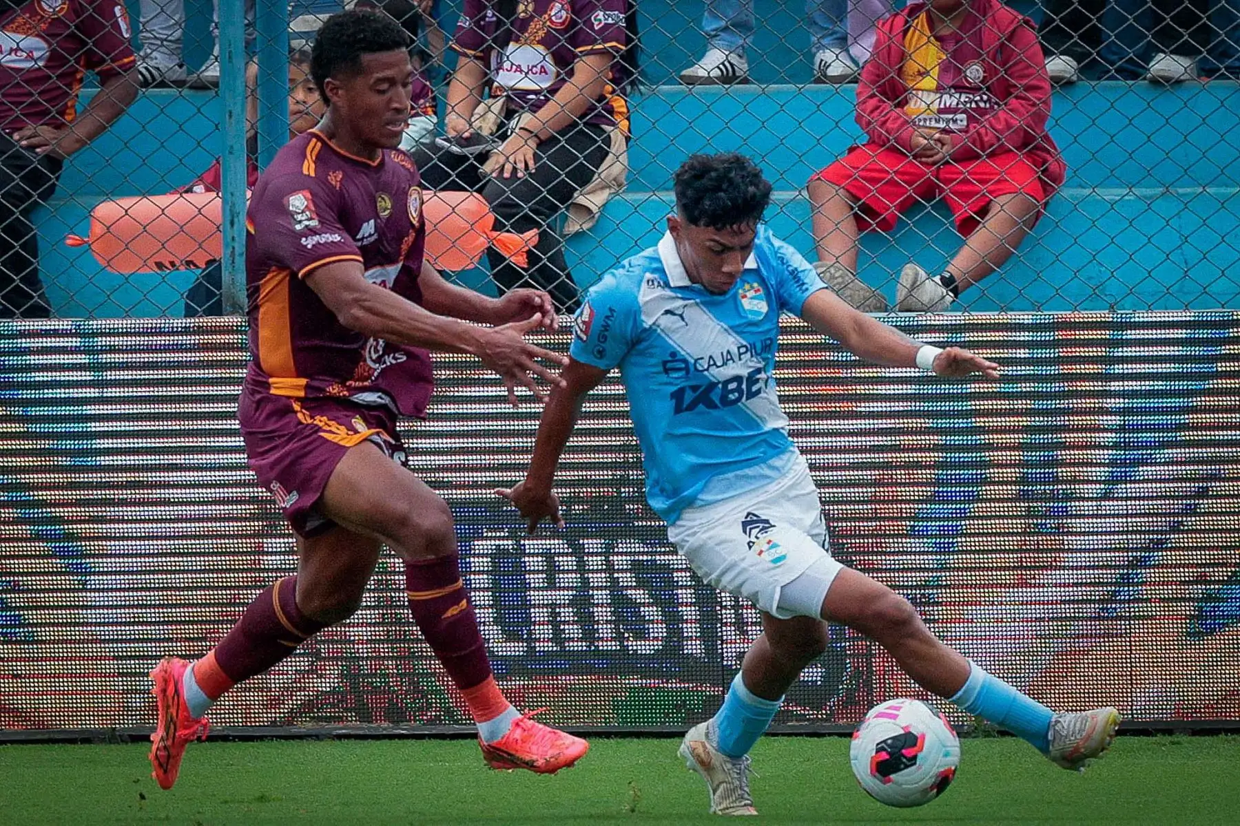 Futbolista de Sporting Cristal ante Chankas CYC, por la octava jornada del Torneo Clausura de la Liga 1. Foto: ANDINA/ Vidal Tarqui