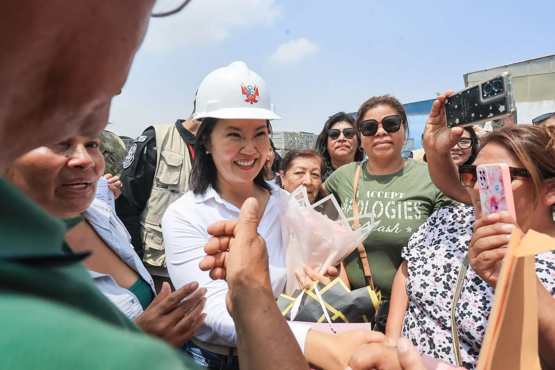 Presidenta Keiko Fujimori lideró traslado de 25 puentes modulares para garantizar conectividad vial ante fenómeno El Niño. Foto: ANDINA/Prensa Presidencia