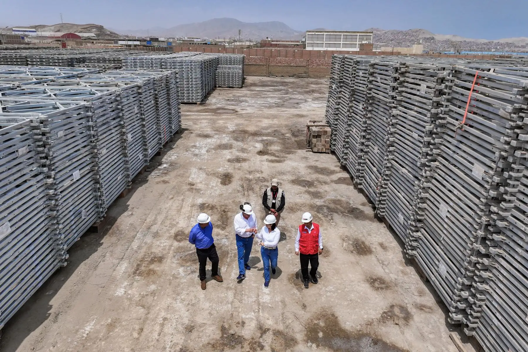 Presidenta Keiko Fujimori lideró traslado de 25 puentes modulares para garantizar conectividad vial ante fenómeno El Niño. Foto: ANDINA/Prensa Presidencia
