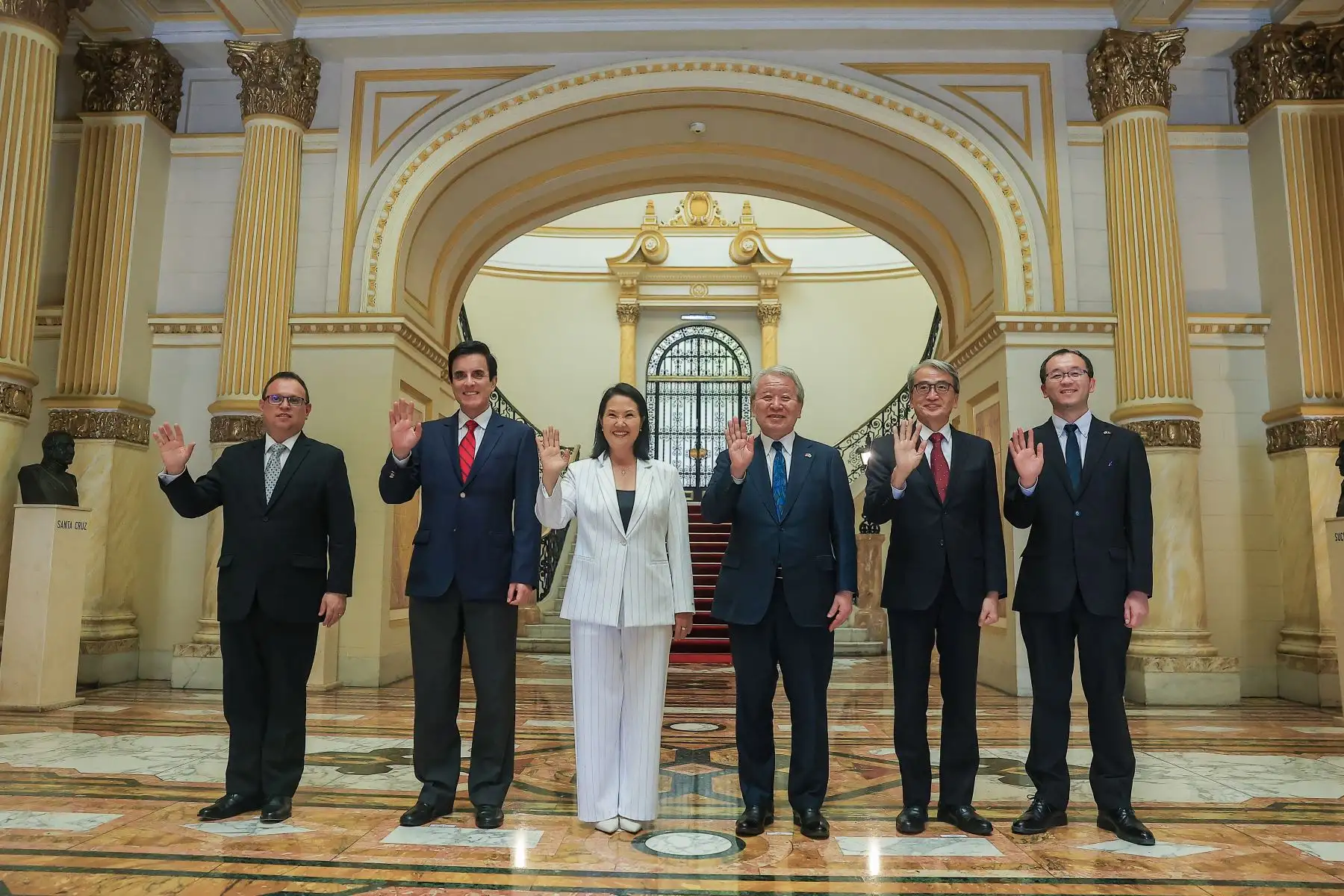 Presidenta Keiko Fujimori se reunió con la Agencia de Cooperación Internacional del Japón
Foto: ANDINA/Prensa Presidencia
