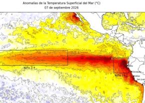 Las mayores anomalías térmicas que se registran en el  mar peruano se registran en el litoral norte, revela el IMARPE. ANDINA/Difusión