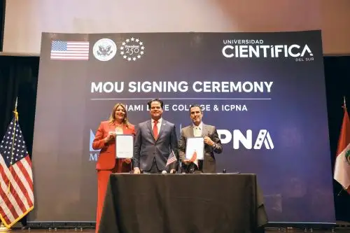En el marco del AI Summit - "Cumbre IA 2026: dando forma al futuro digital", se suscribió esta alianza para ampliar el acceso de los peruanos a cursos de inteligencia artificial