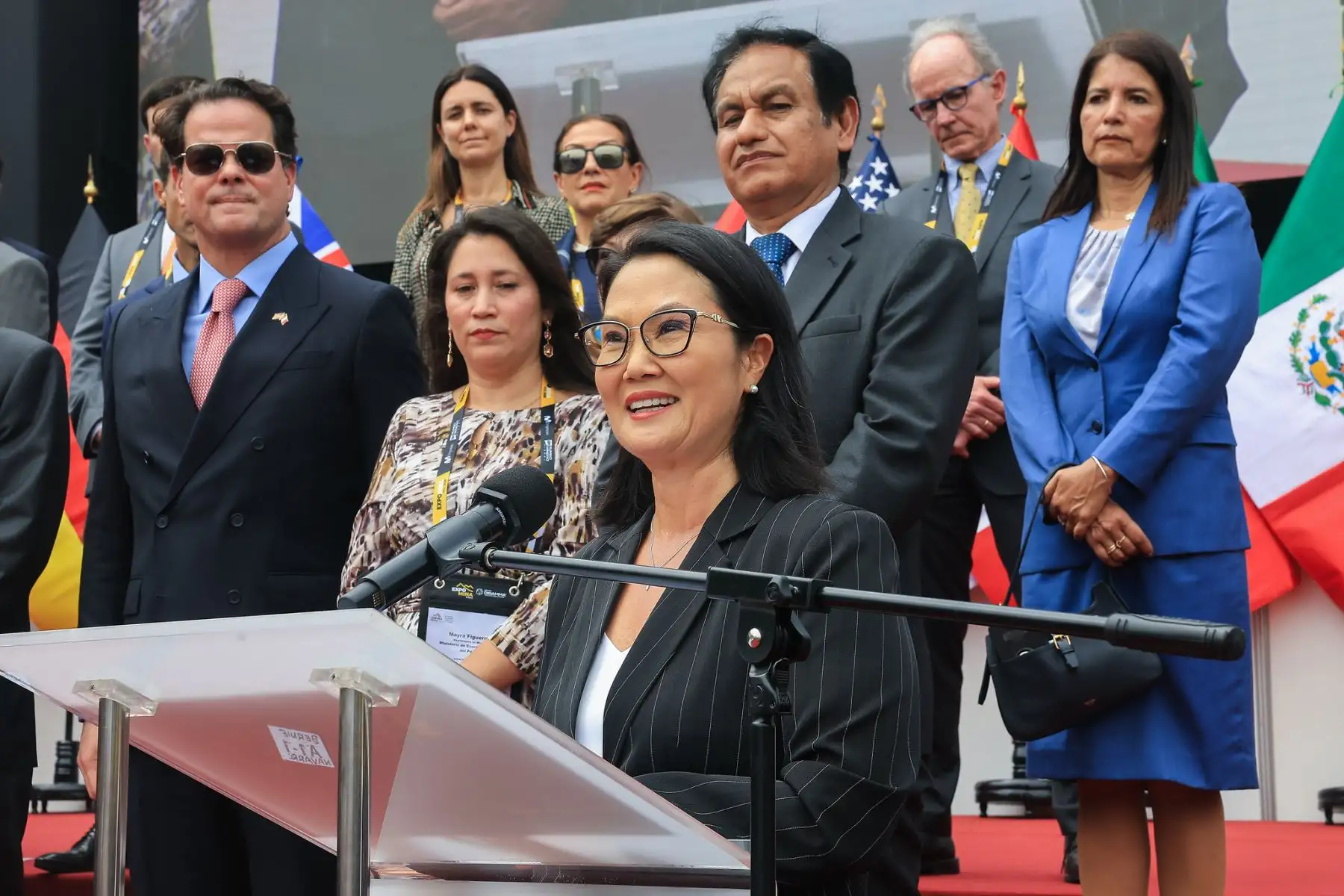 Presidenta Keiko Fujimori inauguró Expomina Perú 2026. Foto: ANDINA/Prensa Presidencia