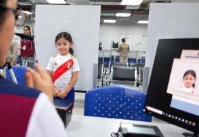 Reniec ahora toma foto gratis a niños en más de 350 sedes. Foto: ANDINA/Difusión.
