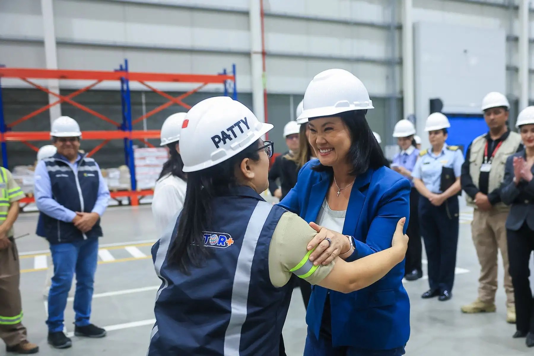 Presidenta Keiko Fujimori participó en la inauguración del Lima Mixing Center de PepsiCo en el Callao. Foto: ANDINA/Prensa Presidencia