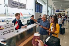 Nuevas rutas aéreas internacionales se impulsan desde Iquitos y Chiclayo. ANDINA/Difusión