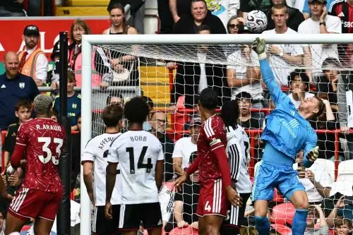 Sin goles empataron el Liverpool contra el Fulham por partido de la Premier League inglesa
