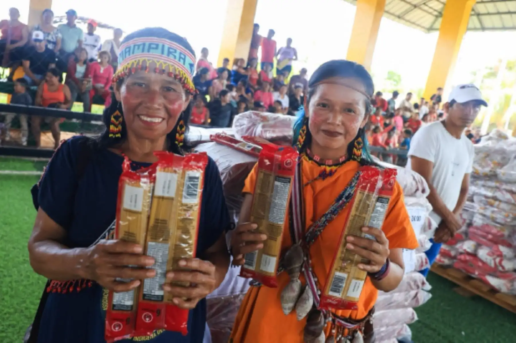 La presidenta de la República, Keiko Fujimori, llegó en la mañana del sábado 12 de setiembre de 2026 a la provincia de Purús, región Ucayali, para liderar la entrega de bienes de ayuda humanitaria destinados a la población de esta zona fronteriza del país. Foto: ANDINA/Presidencia