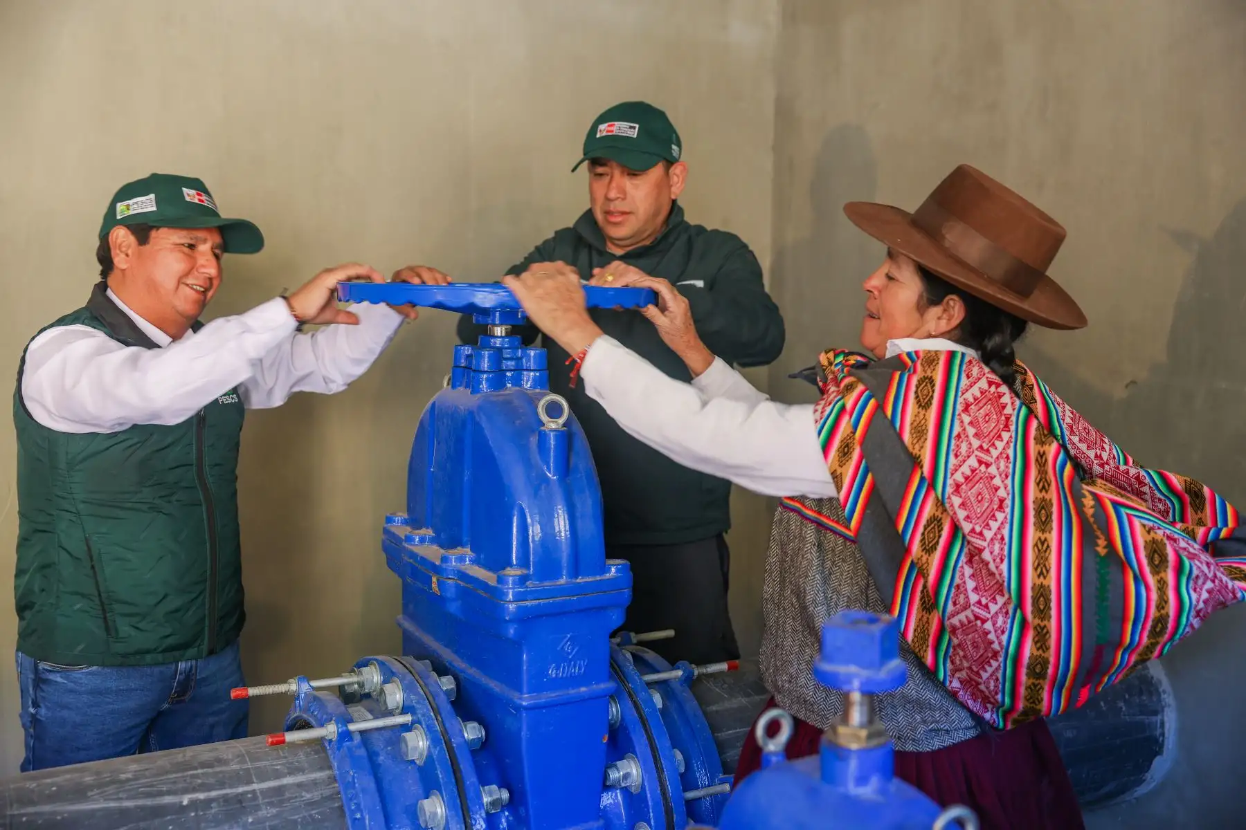 Presidenta Keiko Fujimori inaugura proyecto de sistema de riego en Paccaritambo, Cusco.
Foto: ANDINA/Prensa Presidencia