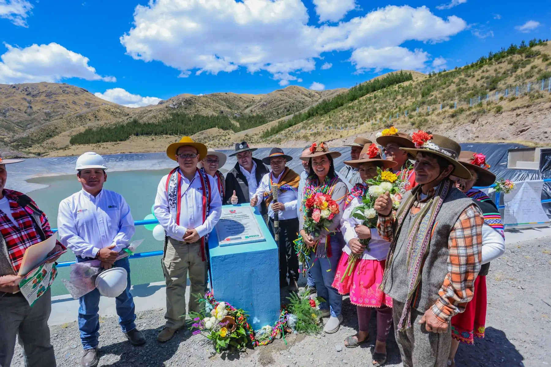 Presidenta Keiko Fujimori inaugura proyecto de sistema de riego en Paccaritambo, Cusco.
Foto: ANDINA/Prensa Presidencia