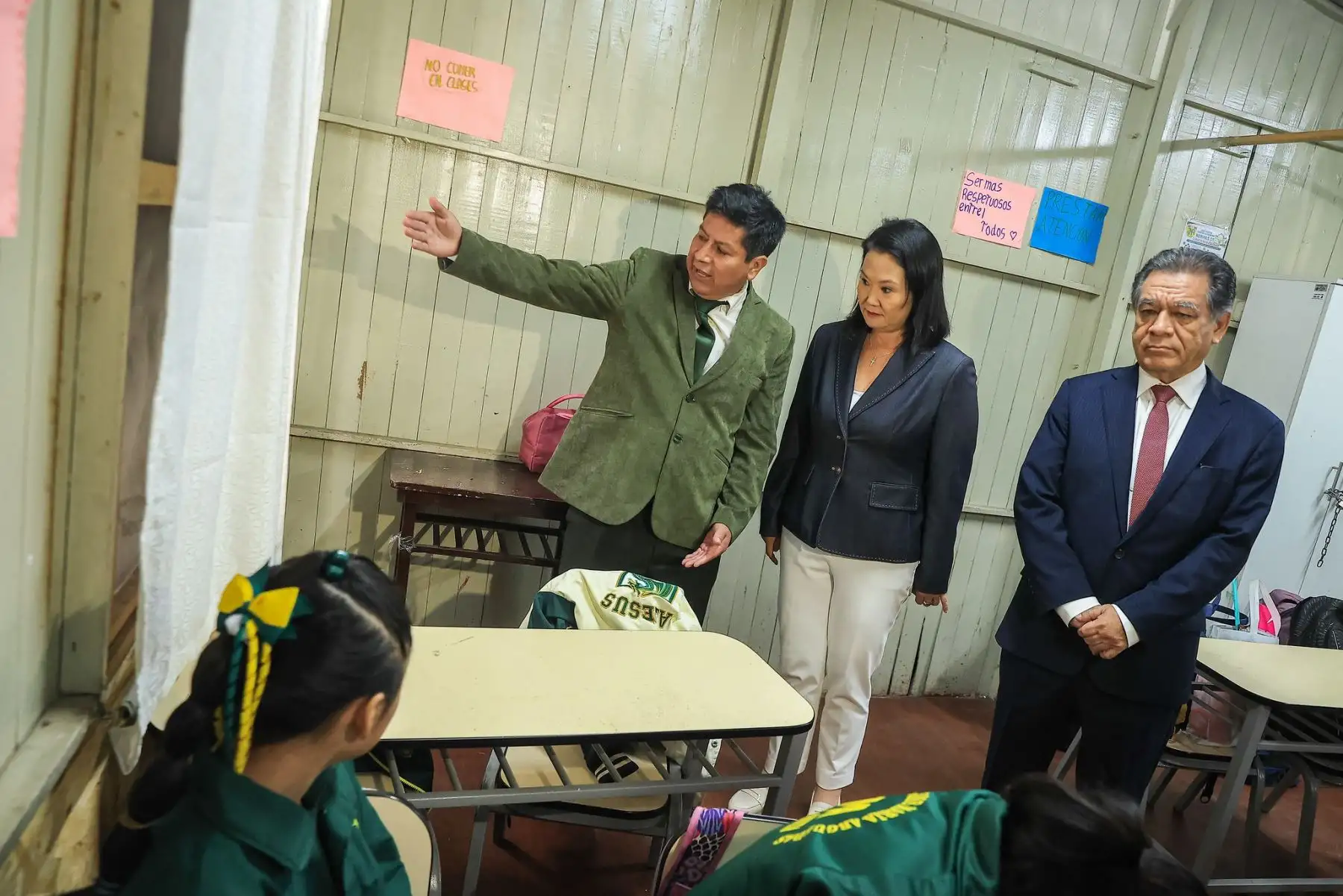 La presidenta de la república, Keiko Fujimori, presenta el Plan Nacional de Educación 2026-2031. Foto: ANDINA/Prensa Presidencia