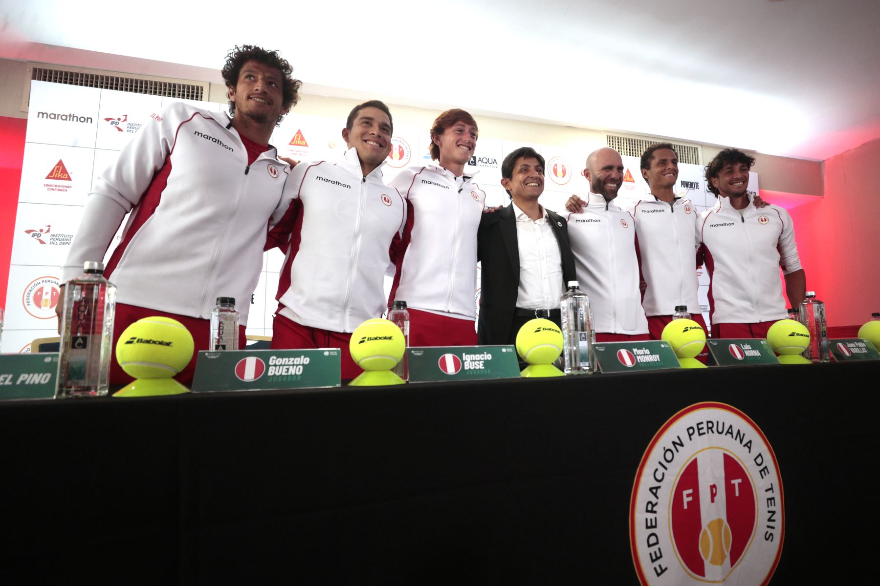 Perú enfrentará a Paraguay en el Jockey Club, donde buscará dar un nuevo paso en el Grupo Mundial I de la Copa Davis. Foto: ANDINA/Vidal Tarqui.