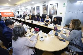 La ministra Mara Seminario expuso ante la Comisión de Inclusión Social del  Congreso. ANDINA/Difusión