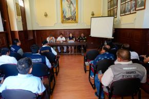 La mesa de trabajo fue presidida por el fiscal adjunto provincial de la Primera Fiscalía Provincial de Prevención del Delito de Chiclayo, Víctor Irigoin Vera. Foto: Cortesía Silvia Depaz