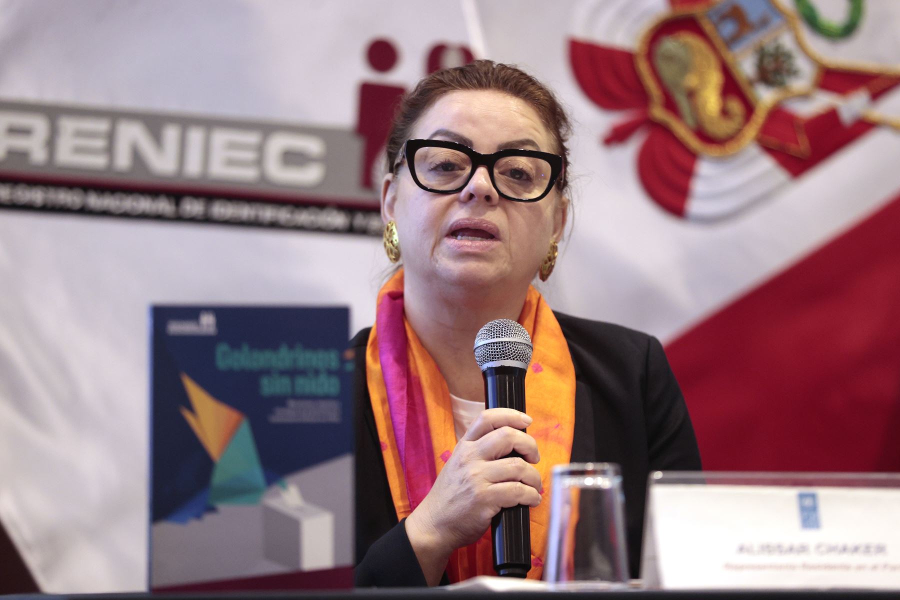 Alissar Chaker, representante residente en el Perú de PNUD
Foto: ANDINA/Vidal Tarqui