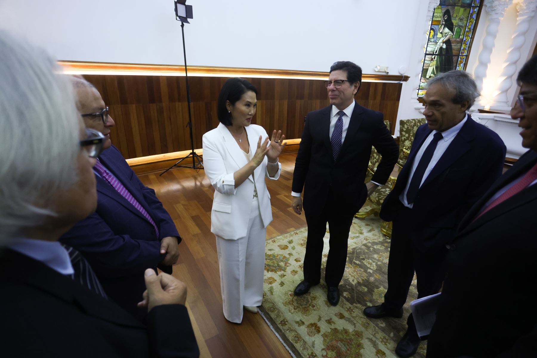 Presidenta keiko Fujimori presenta a Comisionados de Alto Nivel para impulsar empleo, inversión y mejores servicios Foto: ANDINA/Prensa Presidencia
