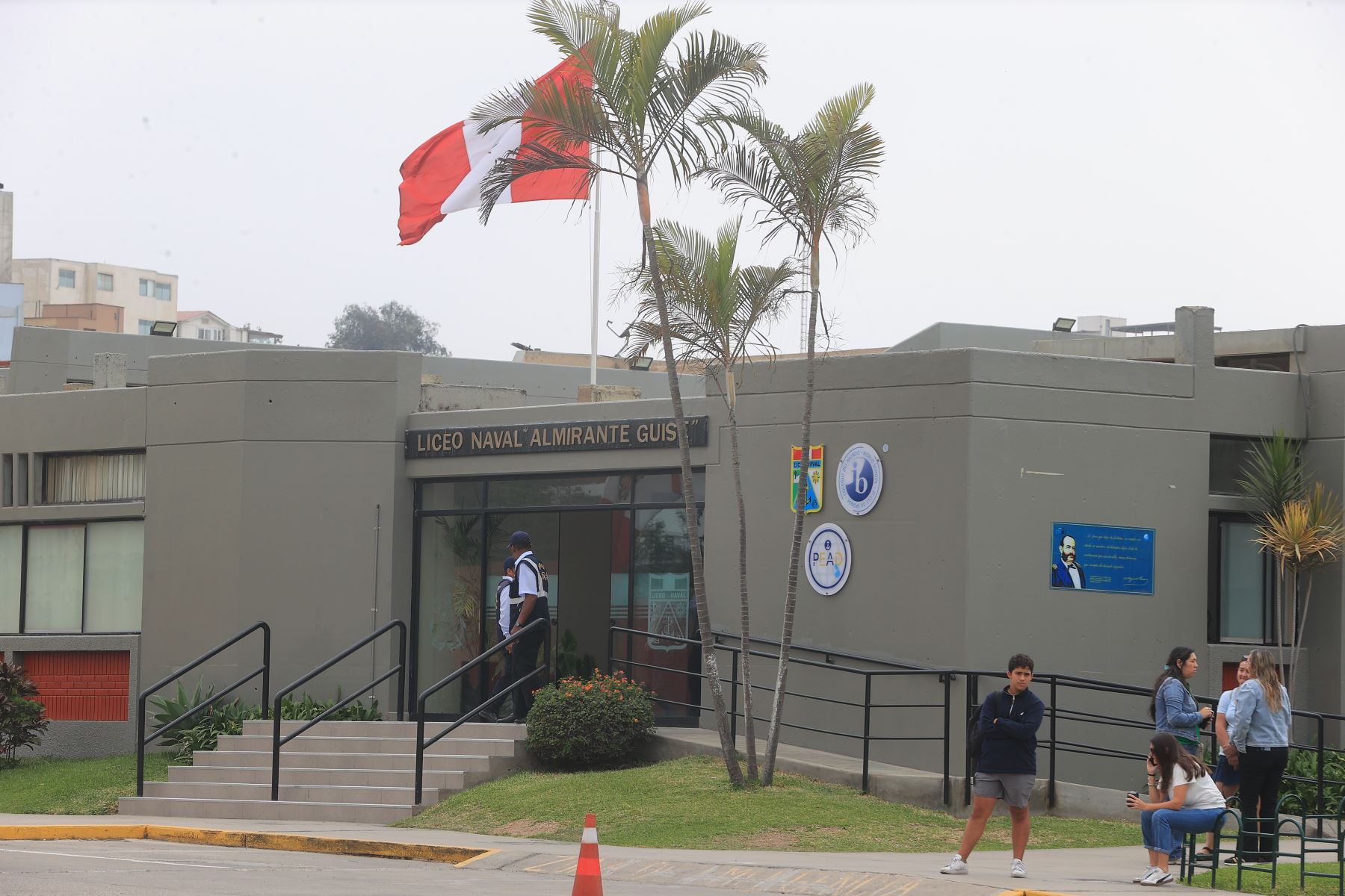 Liceo Naval  Guise ANDINA/Braian Reyna