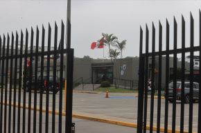 Fachada del Liceo Naval de San Borja. Foto: ANDINA/Braian Reyna