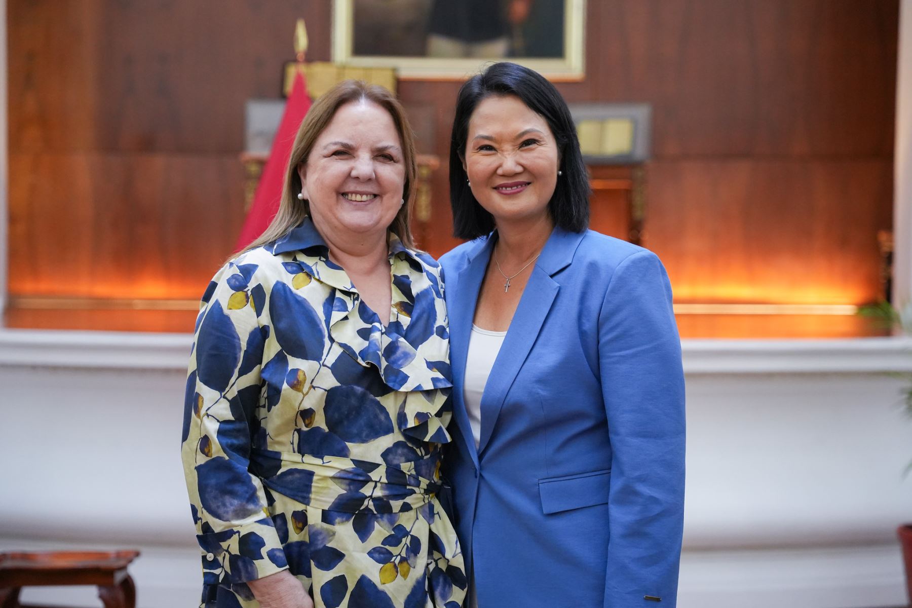 Presidenta Keiko Fujimori se reunió con la Corporación Financiera Internacional del Grupo Banco Mundial. Foto: ANDINA/Prensa Presidencia