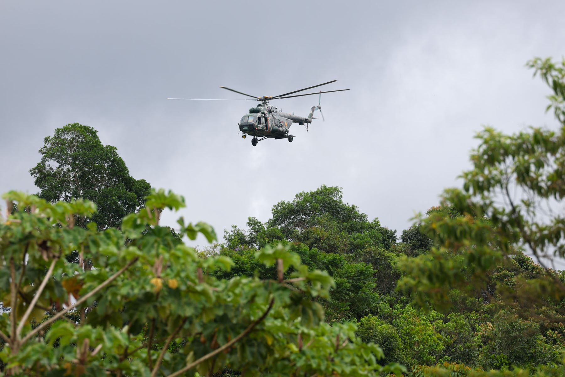 El ejercicio multinacional permitió a las fuerzas participantes intercambiar experiencias y poner a prueba sus capacidades de operabilidad en la Amazonía de San Martín. Foto: ANDINA/Lino Chipana.