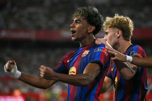 Barcelona derrotó 2-1 a Sevilla por la liga española