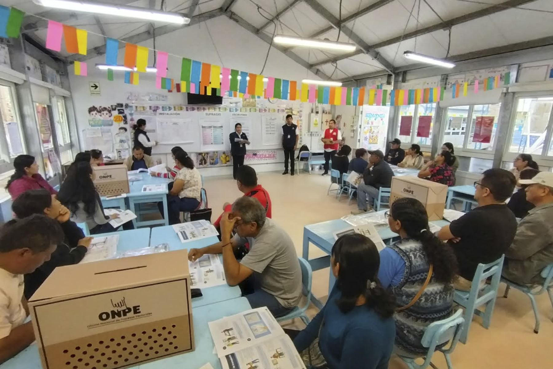 ONPE: miembros de mesa tendrán más de cuatro mil locales para entrenarse este domingo