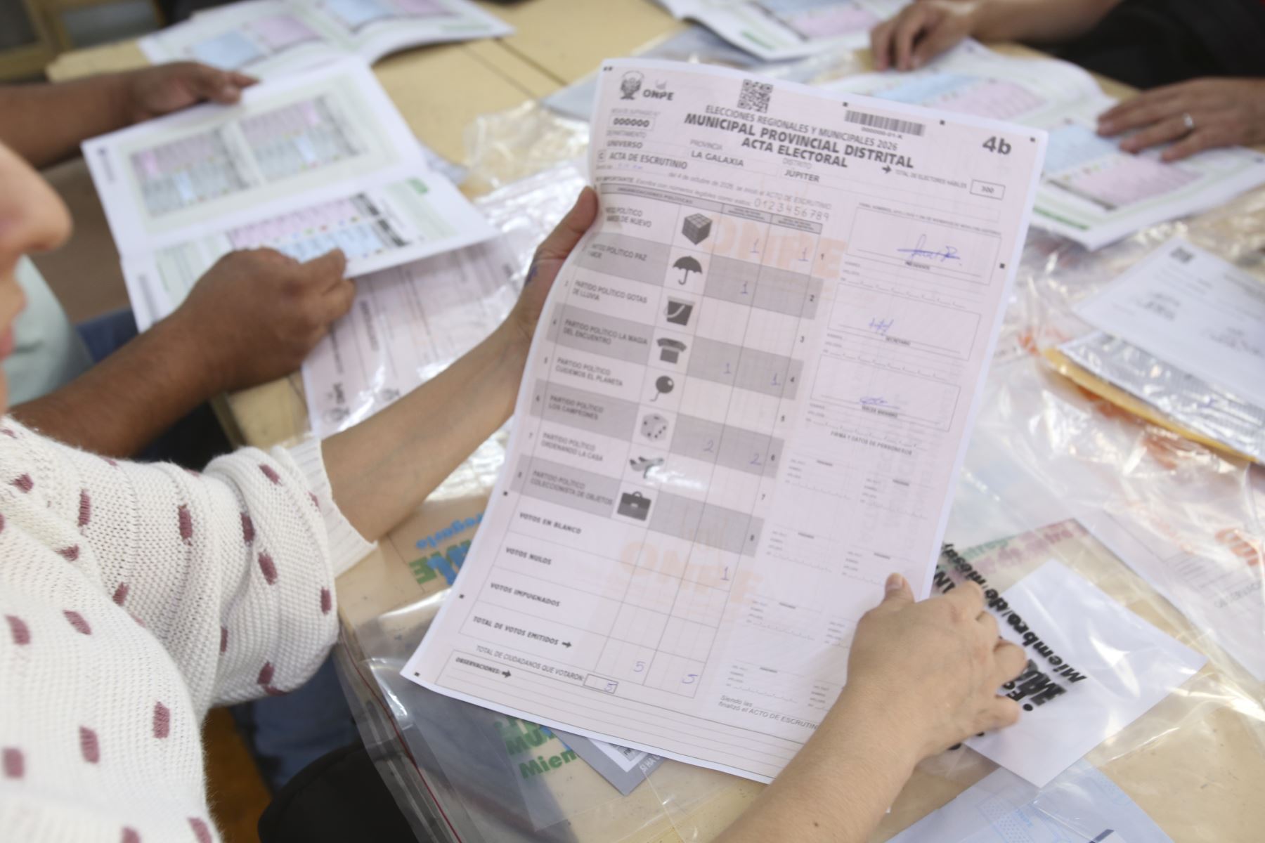 ERM 2026: conoce cómo se desarrollará el procesamiento de las actas electorales