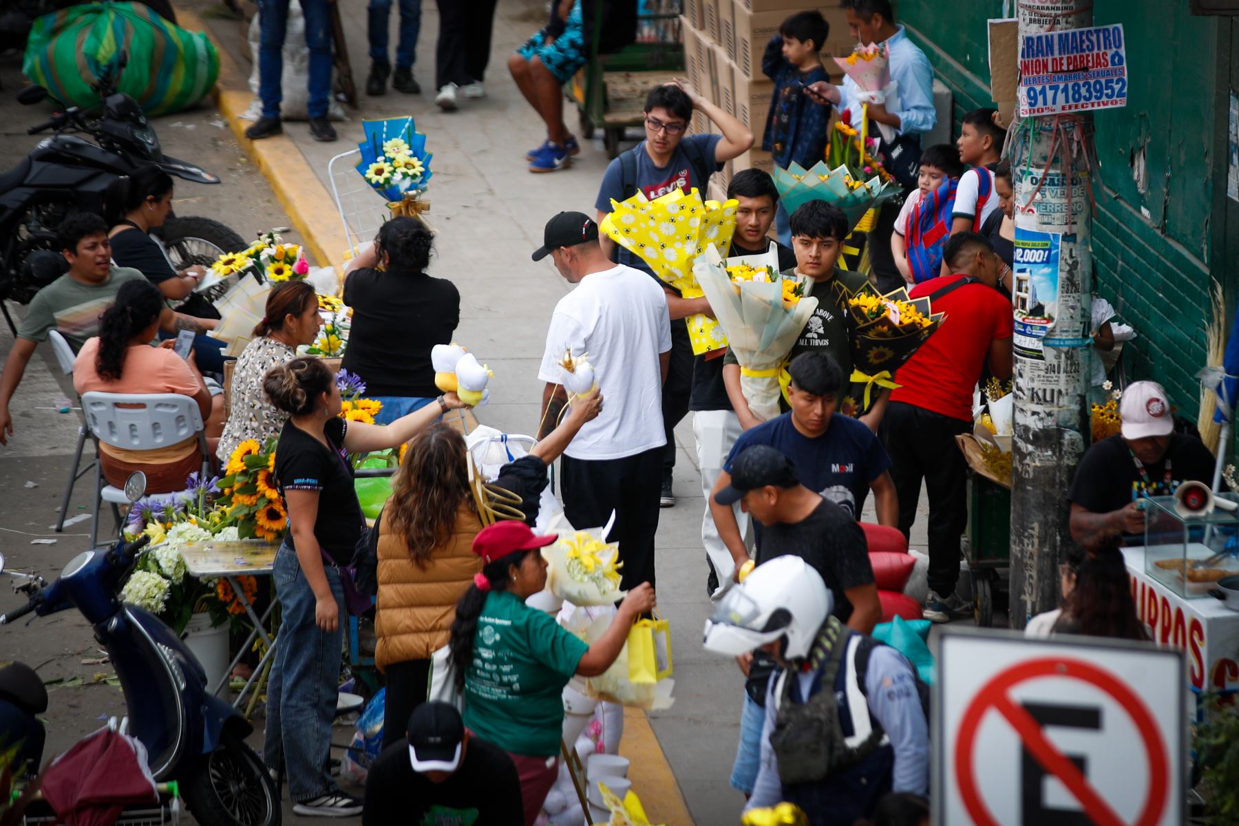 La floricultura constituye una actividad económica importante para las zonas rurales, debido a su capacidad para generar empleo permanente. Foto: ANDINA/Ricardo Cuba.