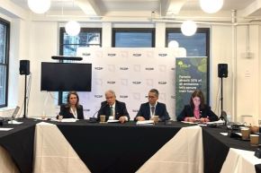 En Nueva York, el ministro Huaroc participó en el Diálogo con Aliados sobre el Paquete País del Perú. foto: Minam/Difusión.