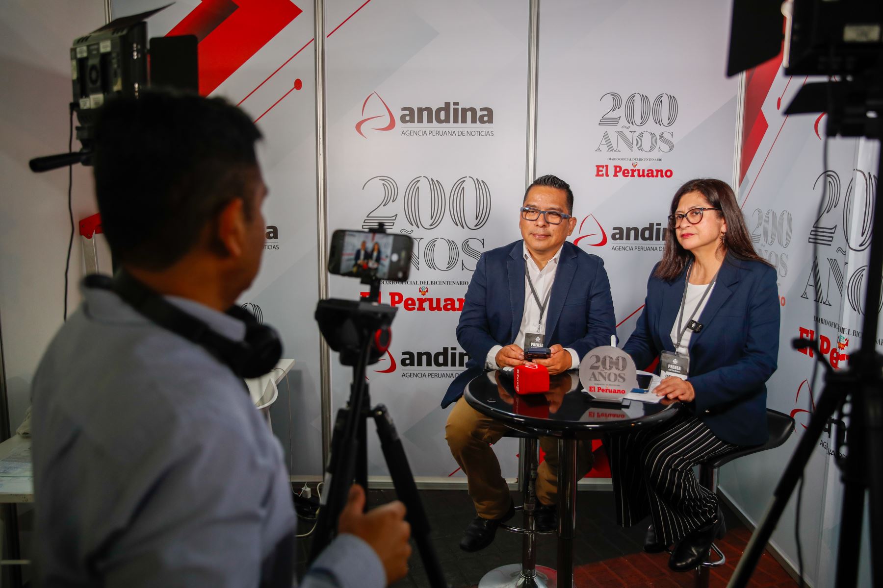 La Agencia de Noticias Andina y el Diario Oficial El Peruano se encuentran listos para la cobertura periodística del debate municipal por la alcaldía de Lima, en el que los candidatos expondrán sus propuestas y planes de gobierno ante la ciudadanía. La jornada permitirá informar sobre las incidencias y principales planteamientos de los postulantes al sillón municipal. Foto: ANDINA/Ricardo Cuba.