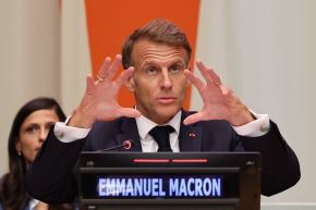 Presidente de Francia, Emmanuel Macron. Foto: AFP