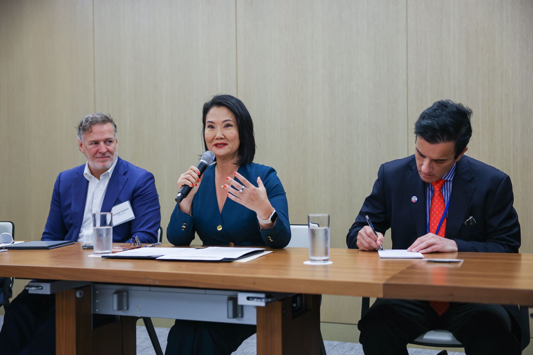Presidenta Keiko Fujimori participa en Rainforest Alliance: “Invirtiendo en el Perú del Futuro: Sostenibilidad, Competitividad, y Liderazgo Climático Global a través de sus Comunidades Campesinas e Indígenas. Foto: ANDINA/Prensa Presidencia