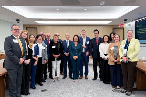 Presidenta Keiko Fujimori impulsa en Nueva York agenda de inversión, seguridad y cooperación internacional para el Perú