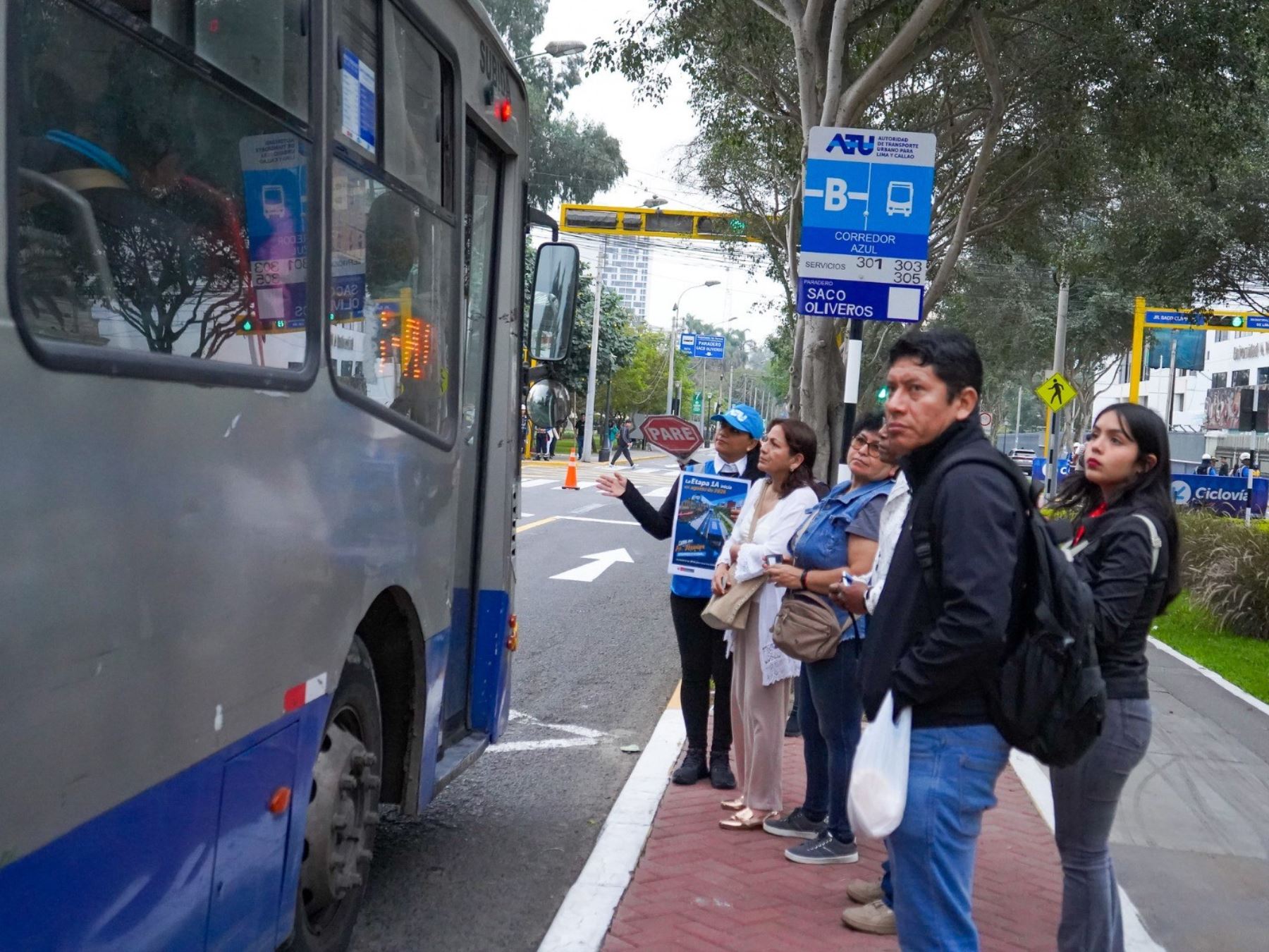 Usuarios respaldan ampliar carril bus bidireccional en toda la vía de av. Arequipa