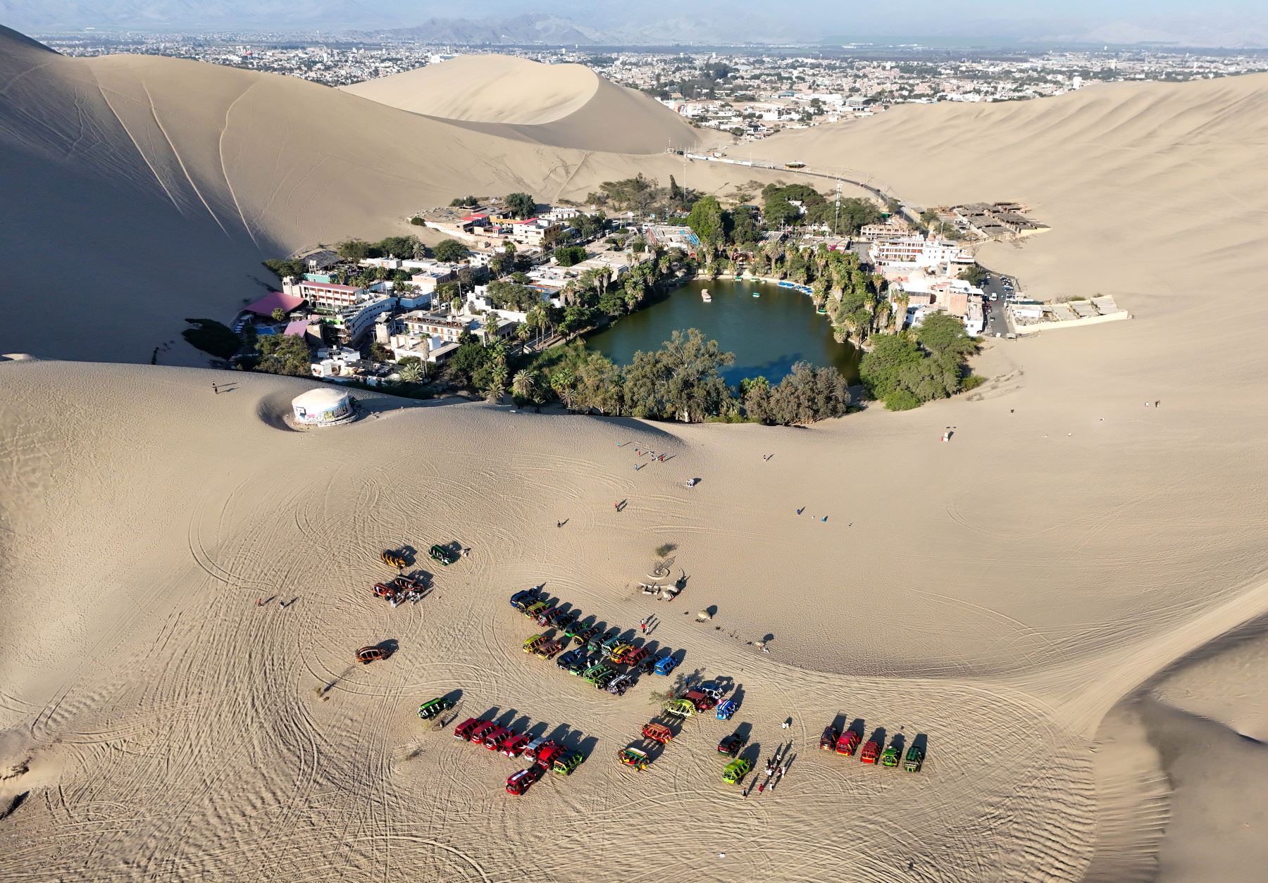 Huacachina: requisitos técnicos y de seguridad para vehículos tubulares siguen vigentes