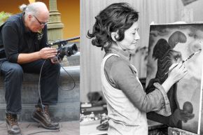 “El reto no era simplemente filmarla, sino encontrar a través de la cámara su mundo subjetivo”, explica el realizador. ANDINA/Fotocomposición