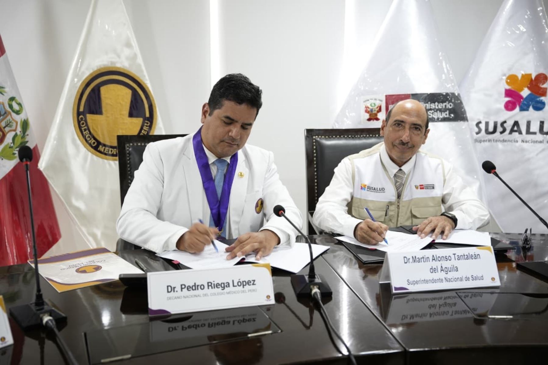 Susalud y Colegio Médico unen fuerzas para la protección de los derechos en salud