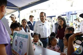 La estrategia itinerante Minsa Móvil llegó a Pichari para asegurar atención médica de calidad a las familias en situación de vulnerabilidad. Foto: Minsa