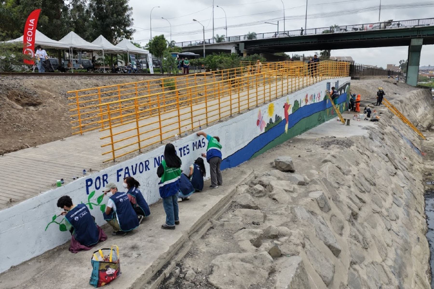 Municipalidad de Lima lidera jornada de limpieza y recuperación ambiental del río Rímac