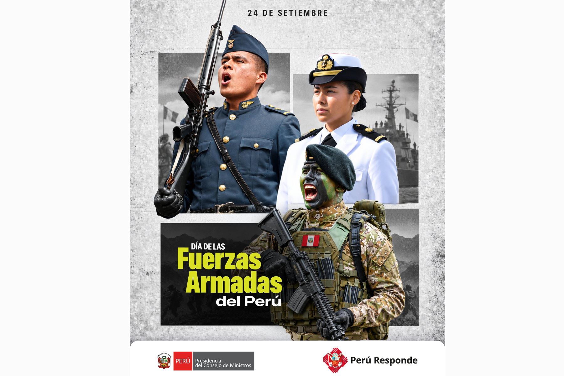 PCM reconoce vocación de servicio de las Fuerzas Armadas y su compromiso con el Perú
